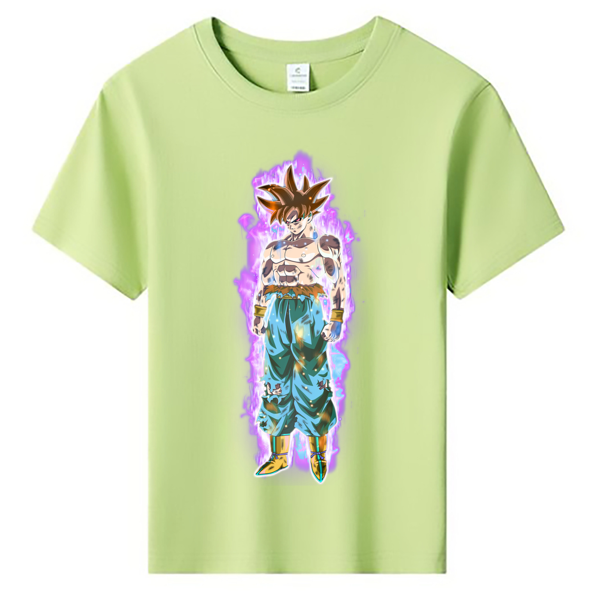 （画像用） ドラゴンボール 孫悟空（そん ごくう）Son Goku カカロット DRAGON BALL Kakarotto 綿100％キッズTシャツ（フロントプリント）